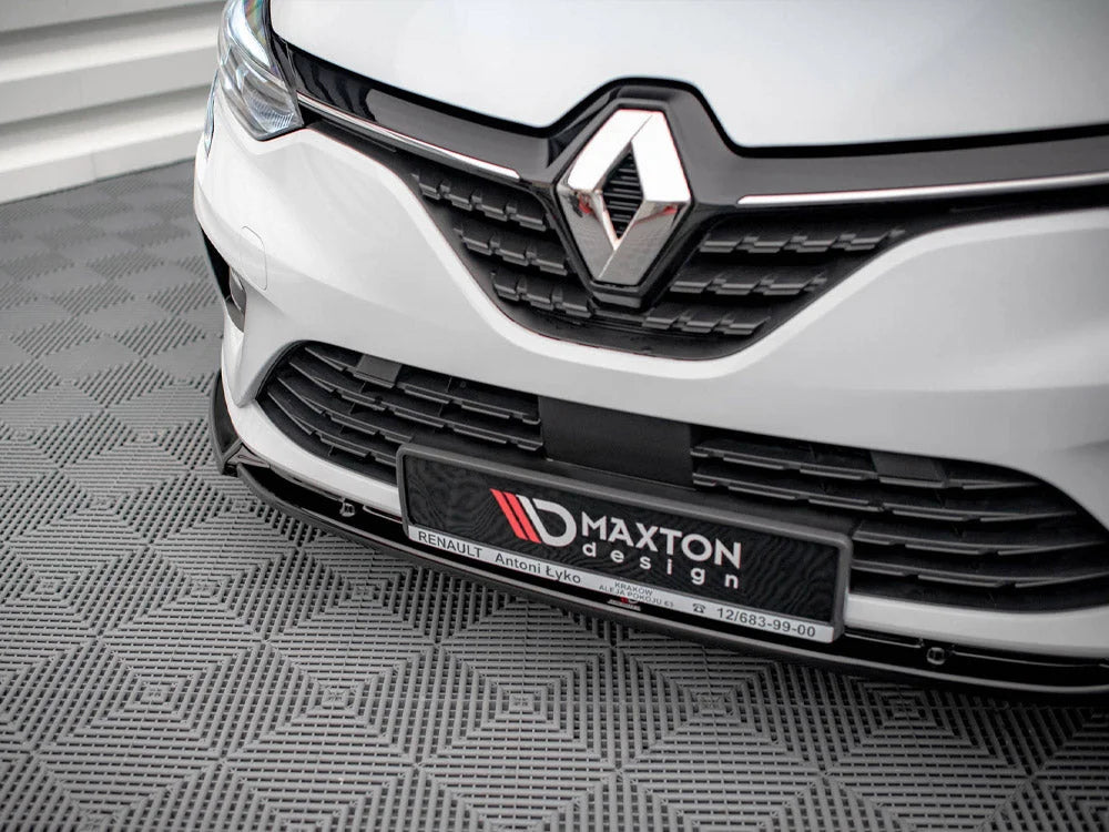 Maxton Design Front Splitter V.2 Renault CLIO MK5 2019-