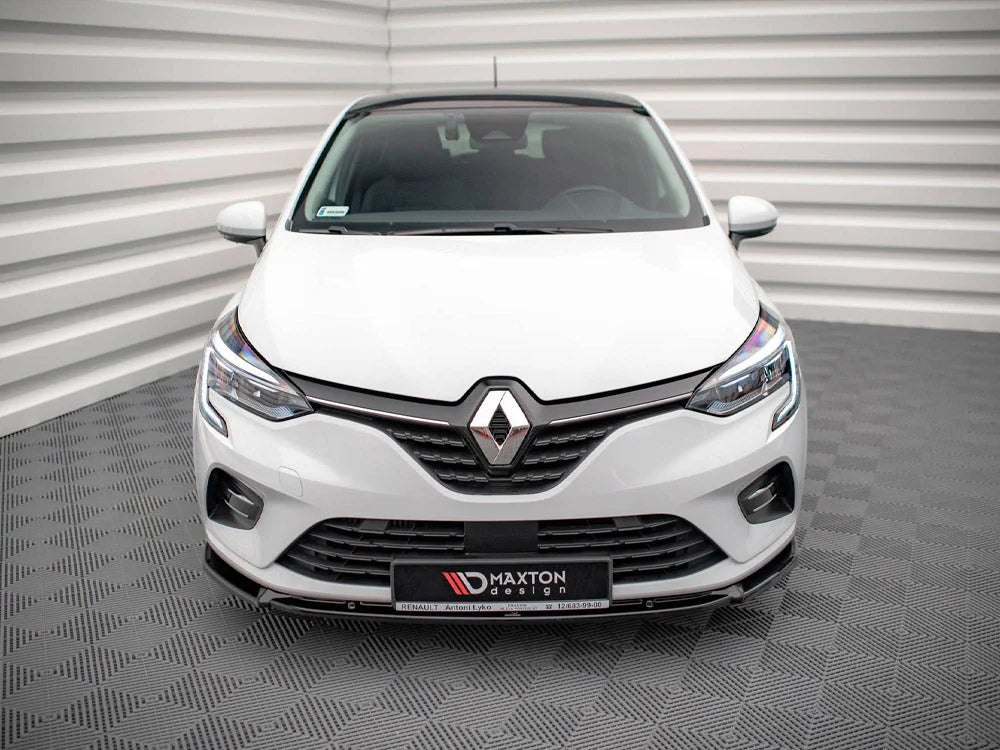 Maxton Design Front Splitter V.2 Renault CLIO MK5 2019-
