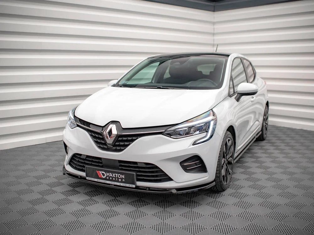 Maxton Design Front Splitter V.2 Renault CLIO MK5 2019-