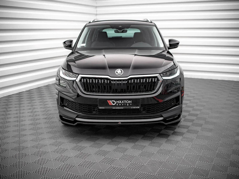 Maxton Design Front Splitter V.2 Skoda Kodiaq MK1 Facelift 2021-