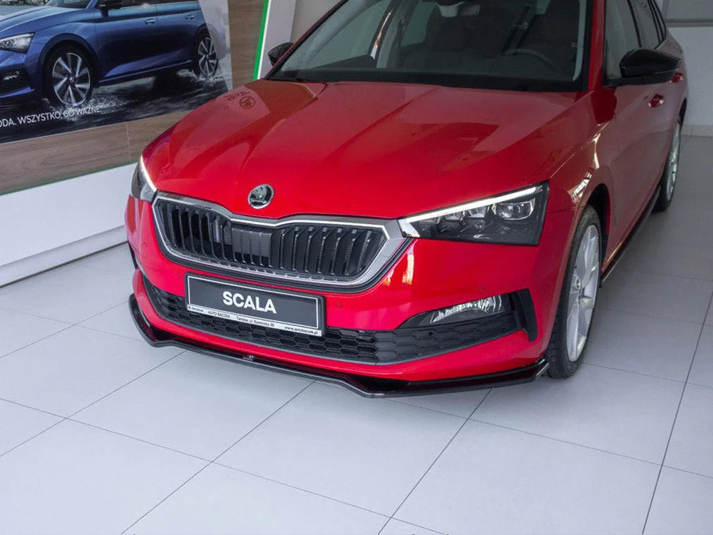 Maxton Design Front Splitter V.2 Skoda Scala 2019-UP
