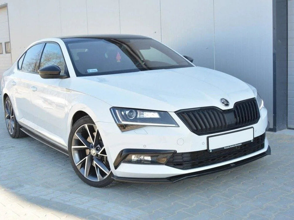 Maxton Design Front Splitter V.2 Skoda Superb III