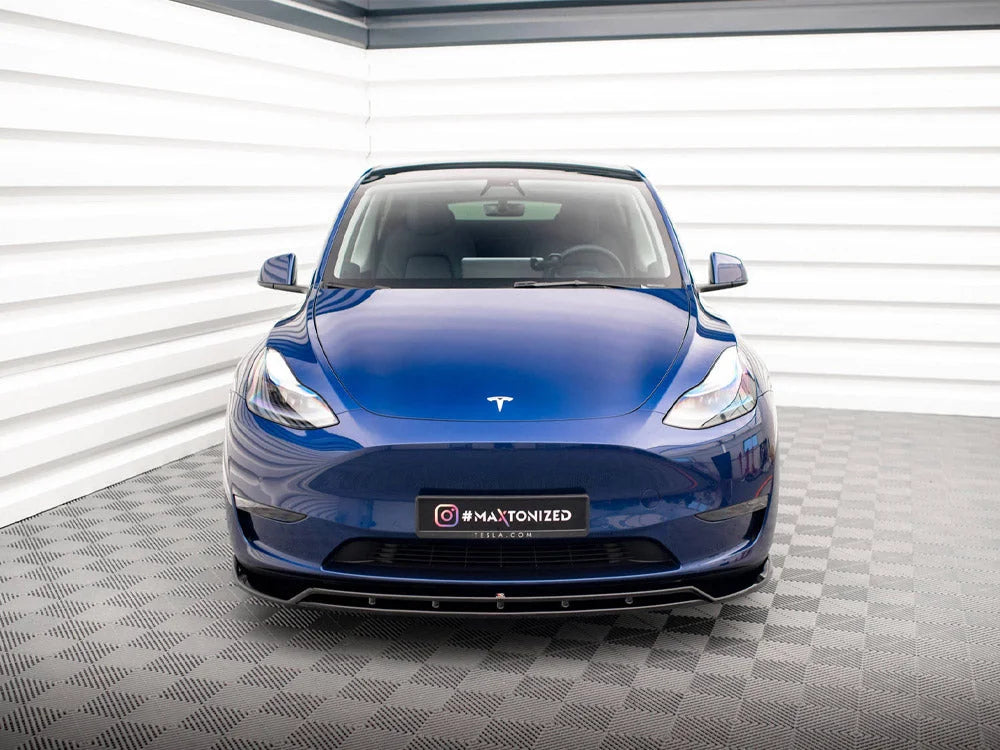 Maxton Design Front Splitter V.2 Tesla Model Y