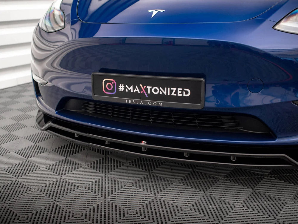 Maxton Design Front Splitter V.2 Tesla Model Y