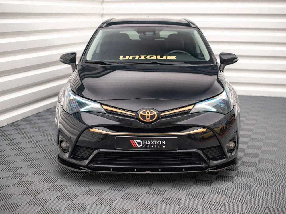 Maxton Design Front Splitter V.2 Toyota Avensis MK3.5 01-18