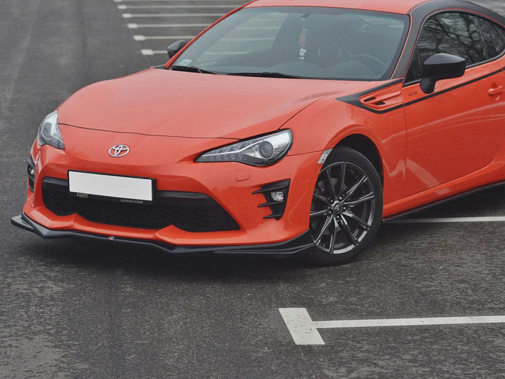 Maxton Design Front Splitter V.2 Toyota GT86 Facelift 2017-UP