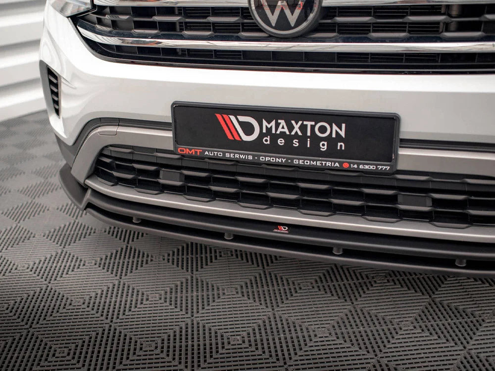 Maxton Design Front Splitter V.2 Volkswagen Atlas Cross Sport 2020-