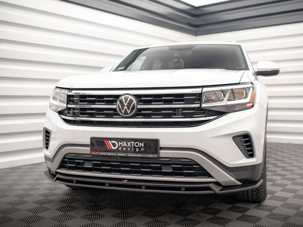 Maxton Design Front Splitter V.2 Volkswagen Atlas Cross Sport 2020-
