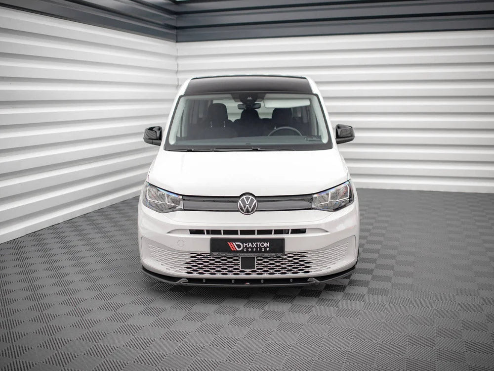 Maxton Design Front Splitter V.2 Volkswagen Caddy MK5 2020-