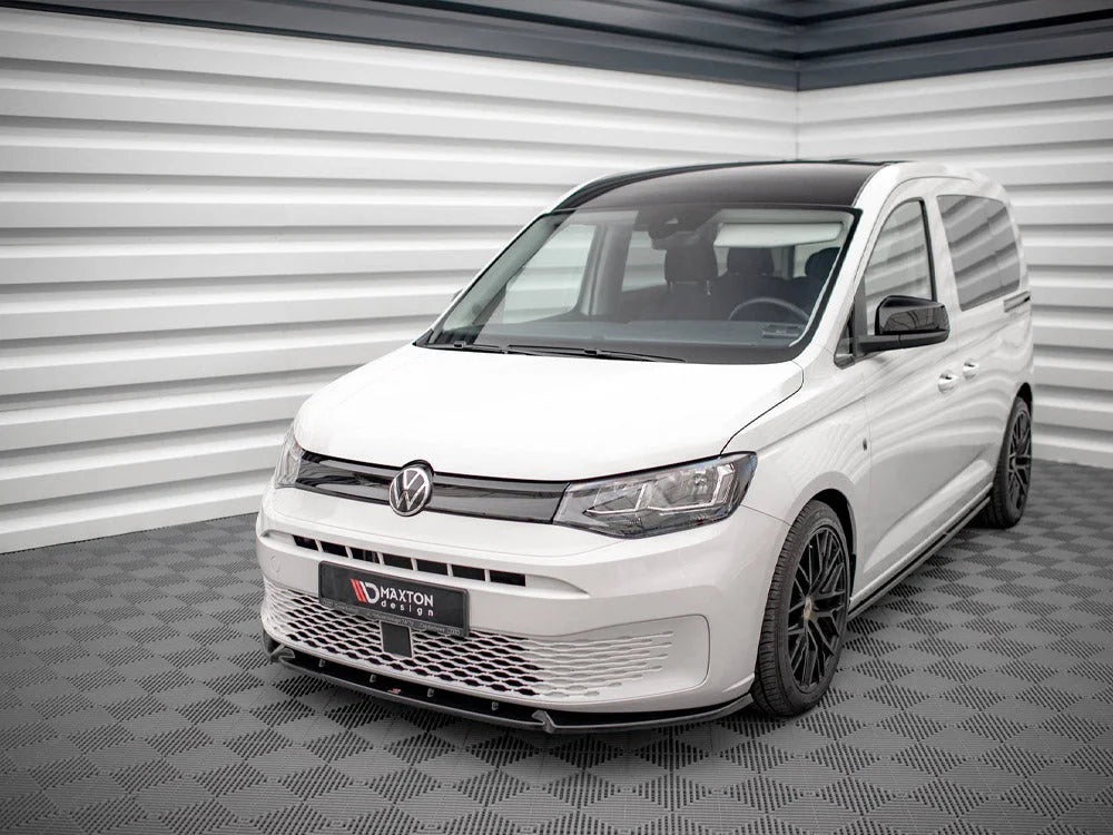 Maxton Design Front Splitter V.2 Volkswagen Caddy MK5 2020-