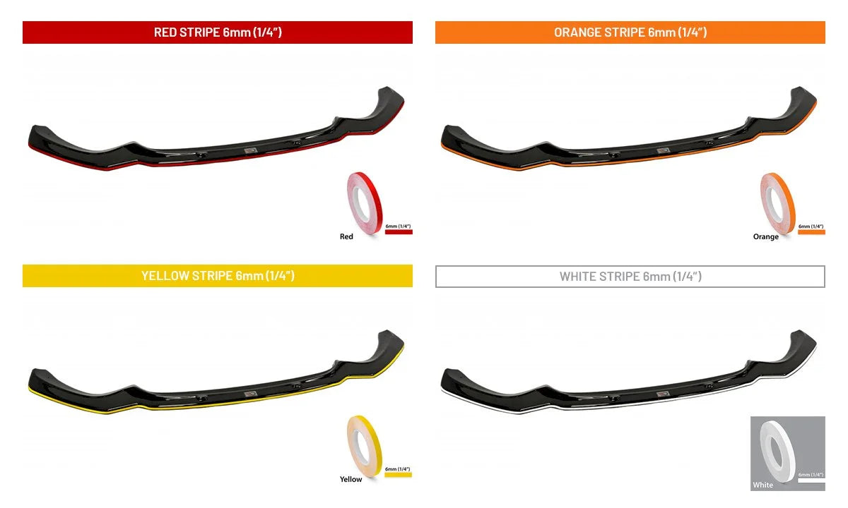 Maxton Design Front Splitter V.2 Volvo S60 V60 R-design MK3 2018-