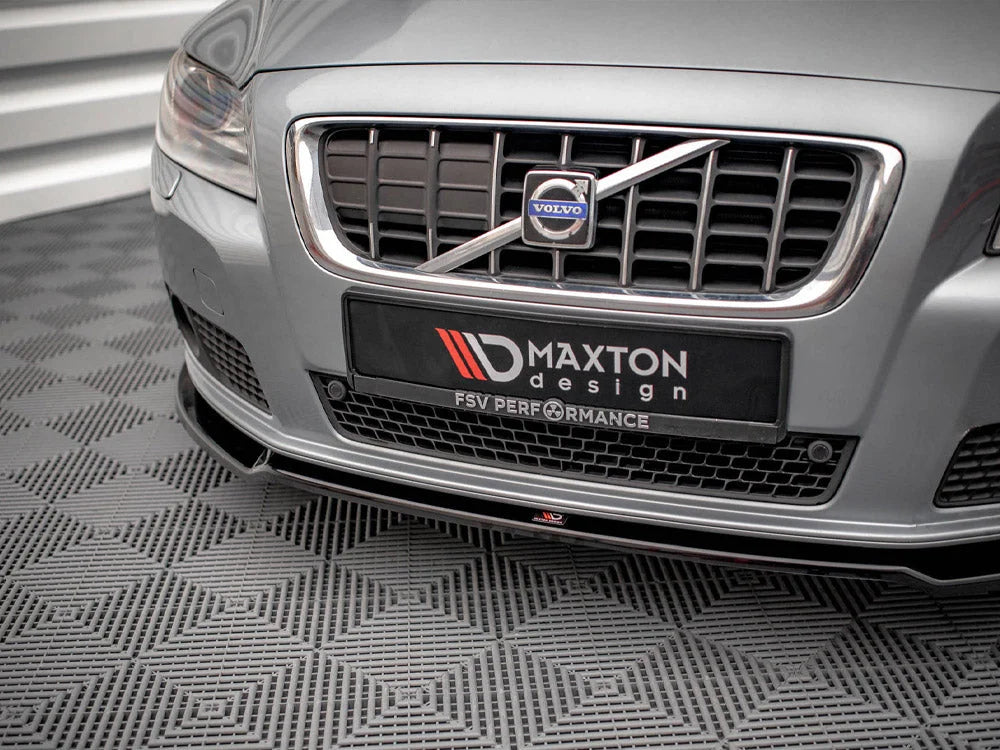Maxton Design Front Splitter V.2 Volvo V70 MK3 09-13
