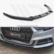 Maxton Design Front Splitter V.3 Audi S3 A3 S-line 8V Facelift Sedan 16-20