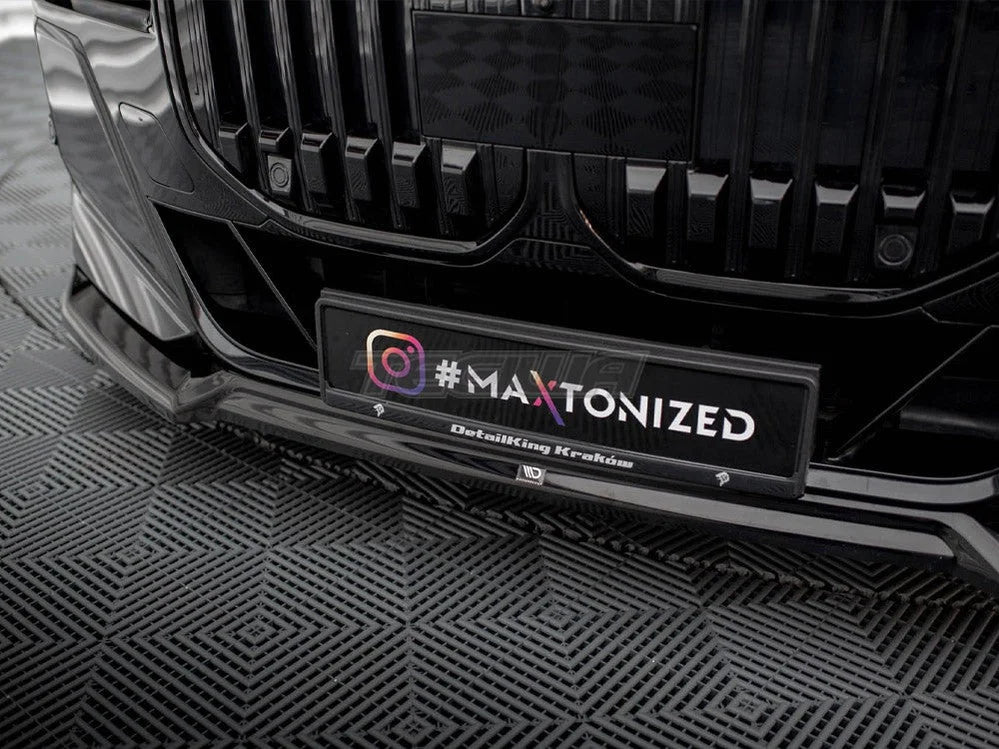 Maxton Design Front Splitter V.3 BMW 7-Series M-Pack M760e G70