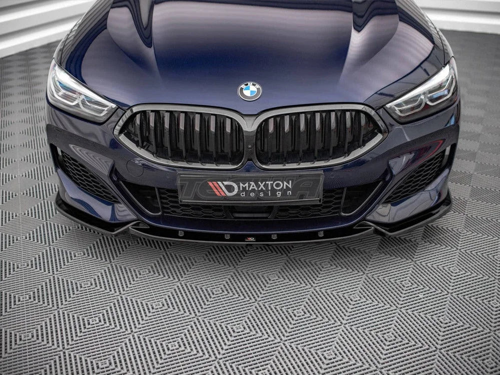 Maxton Design Front Splitter V.3 BMW 8-Series Coupe M-pack G15 8 GRAN Coupe M-pack G16 2018-