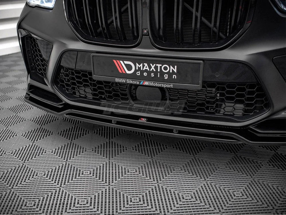 Maxton Design Front Splitter V.3 BMW X5M F95 2018-