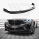 Maxton Design Front Splitter V.3 BMW X5M F95 2018-