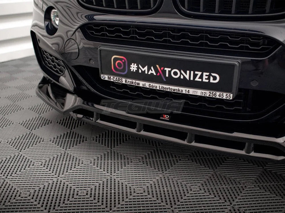 Maxton Design Front Splitter V.3 BMW X6 M Sport F16