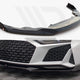 Maxton Design Front Splitter V.3 + Flaps Audi R8 Mk2 Facelift