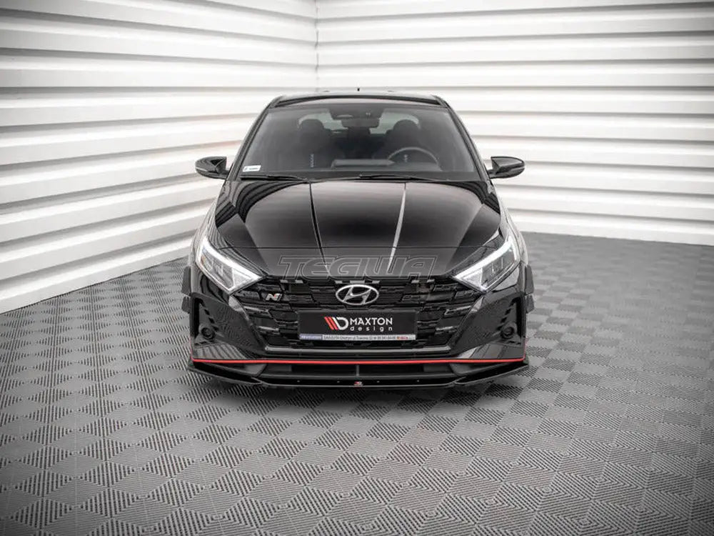 Maxton Design Front Splitter V.3 Hyundai I20 N MK3 2020-