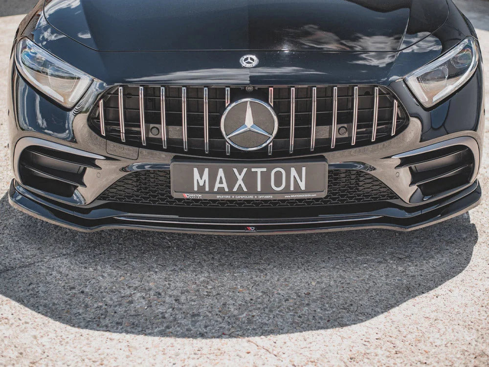 Maxton Design Front Splitter V.3 Mercedes-benz CLS AMG Line 53AMG C257 18-21