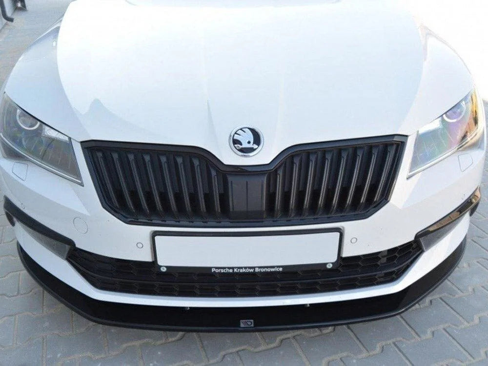Maxton Design Front Splitter V.3 Skoda Superb III