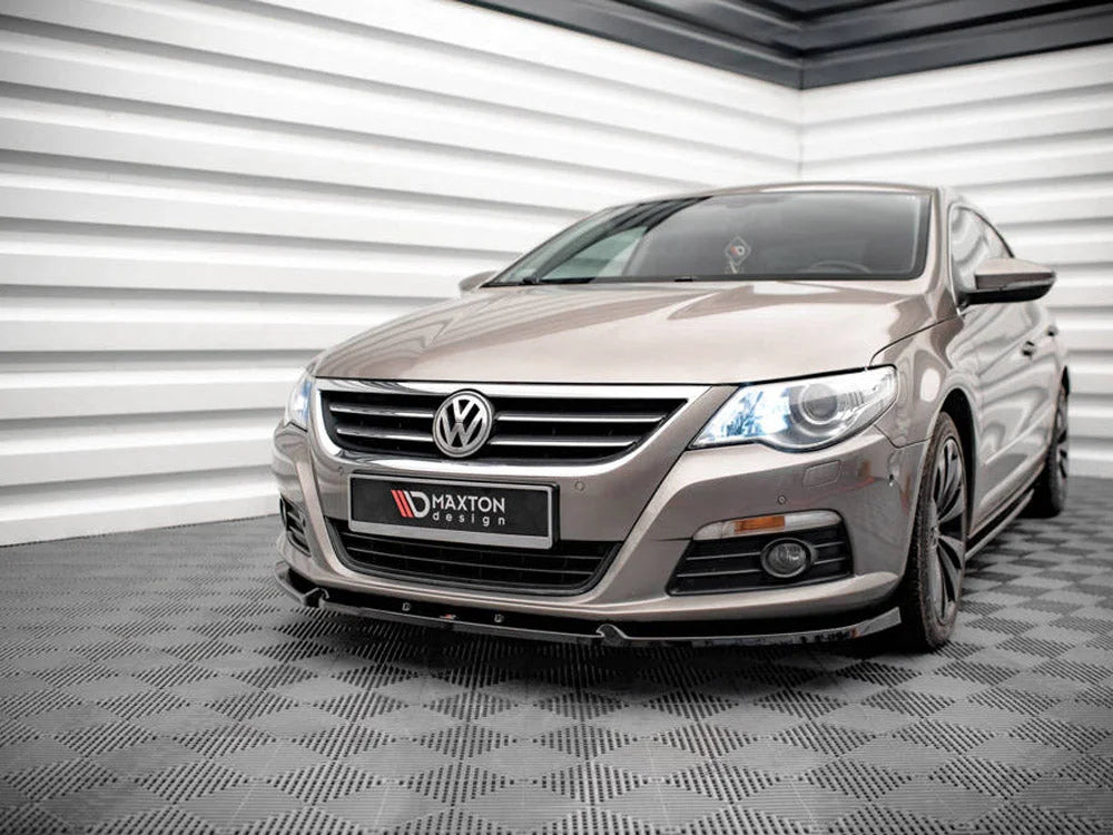 Maxton Design Front Splitter V.3 Volkswagen Passat CC 09-12