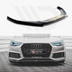 Maxton Design Front Splitter V.4 Audi S4 A4 S-line B9 15-19