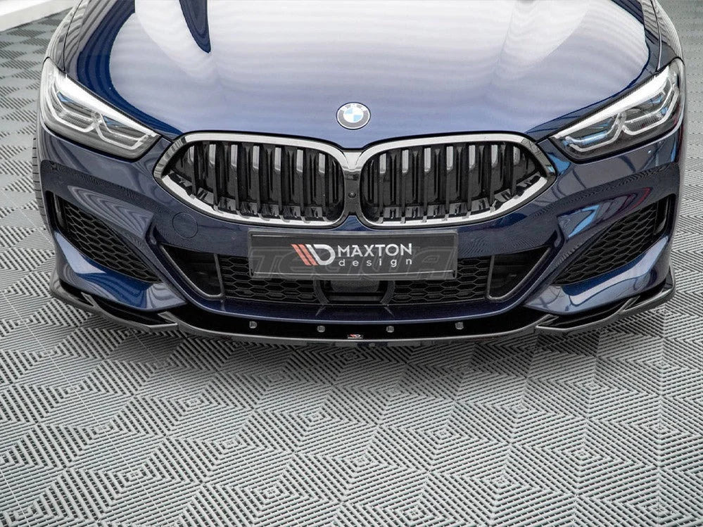 Maxton Design Front Splitter V.4 BMW 8-Series Coupe M-pack G15 8 GRAN Coupe M-pack G16 2018-
