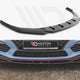 Maxton Design Front Splitter V.4 Hyundai I30 N MK3 Hatchback Fastback 17-20