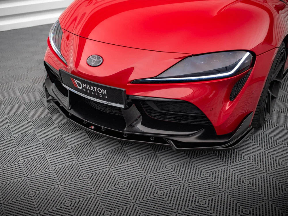 Maxton Design Front Splitter V.4 Toyota Supra MK5 2019-