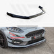 Maxton Design Front Splitter V.5 Ford Fiesta MK8 ST ST-Line 2017-