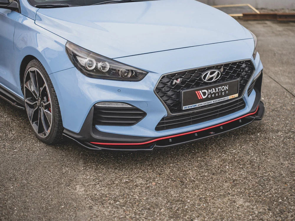 Maxton Design Front Splitter V.5 Hyundai I30 N MK3 Hatchback Fastback 17-20