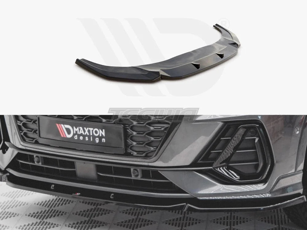 Maxton Design Front Splitter V1 Audi Q3 Sportback S-line 2019-