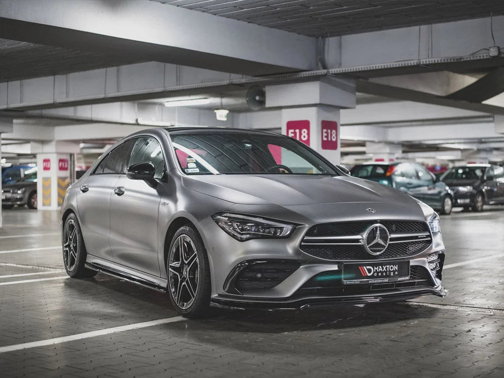 Maxton Design Front Splitter V1 Mercedes-amg CLA 35 AERO C118 2019-