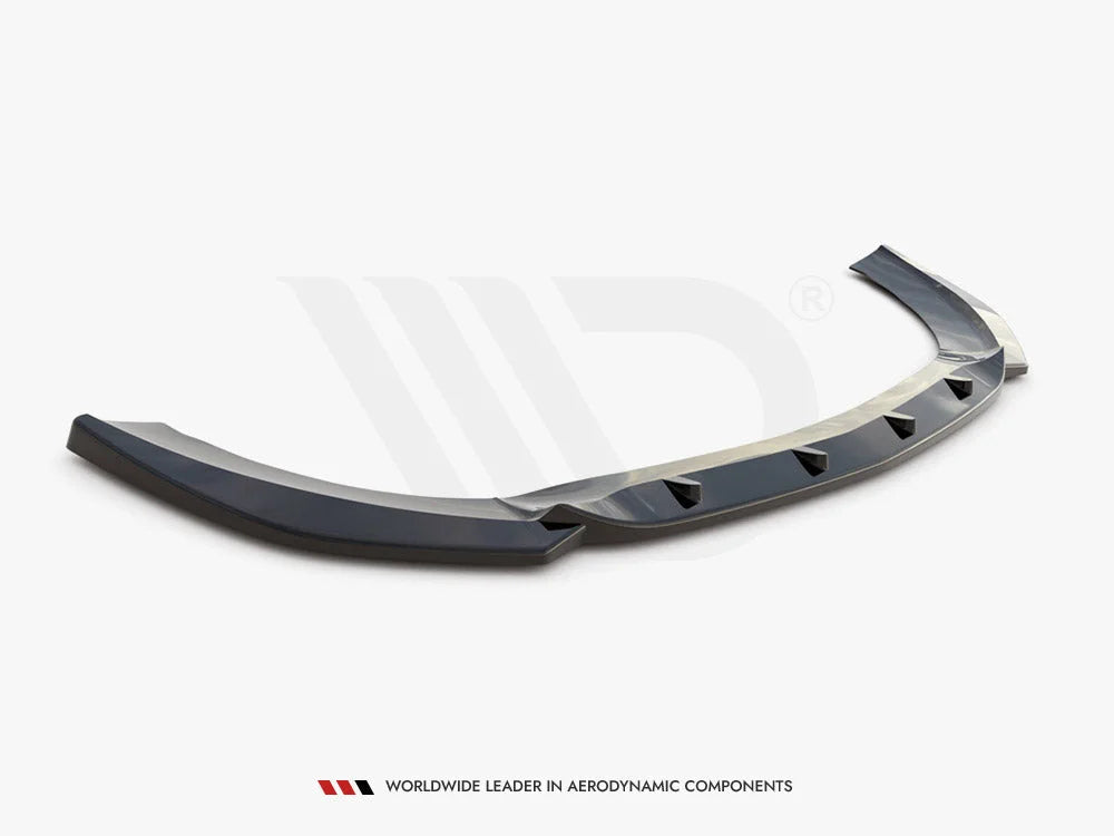 Maxton Design Front Splitter V1 Mercedes-benz V-class Amg-line W447 Facelift 2019-