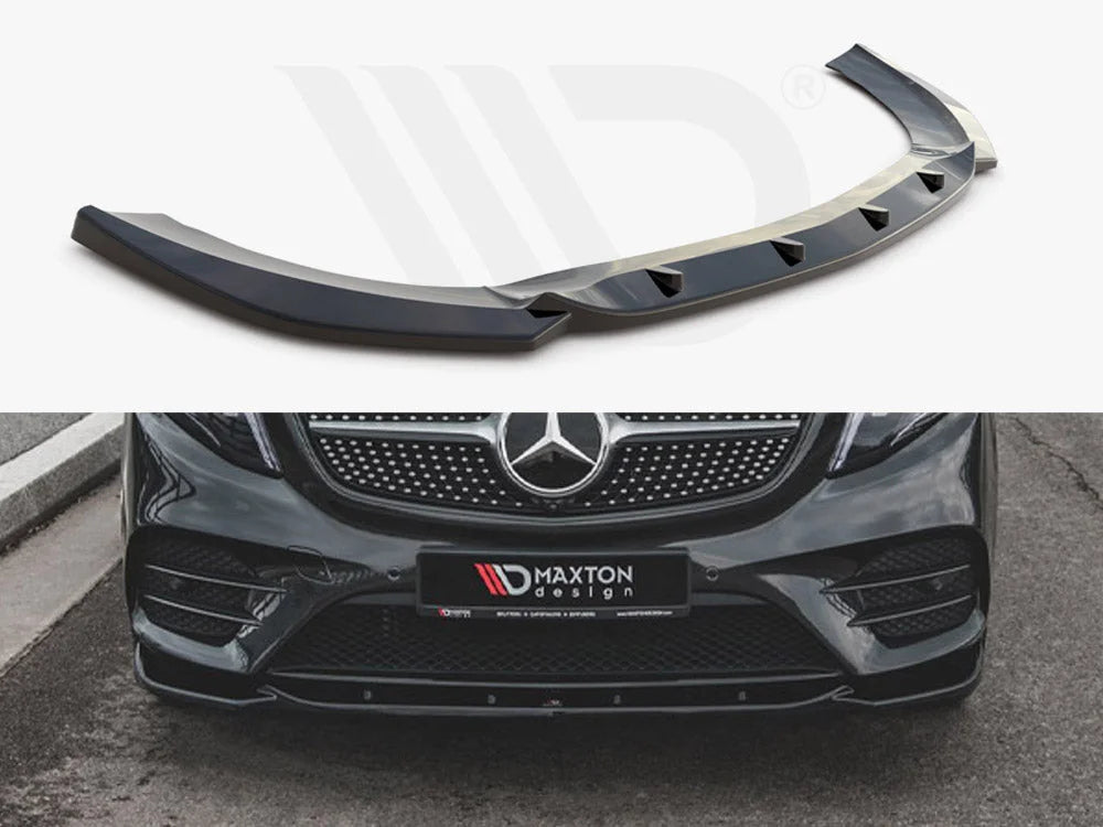 Maxton Design Front Splitter V1 Mercedes-benz V-class Amg-line W447 Facelift 2019-