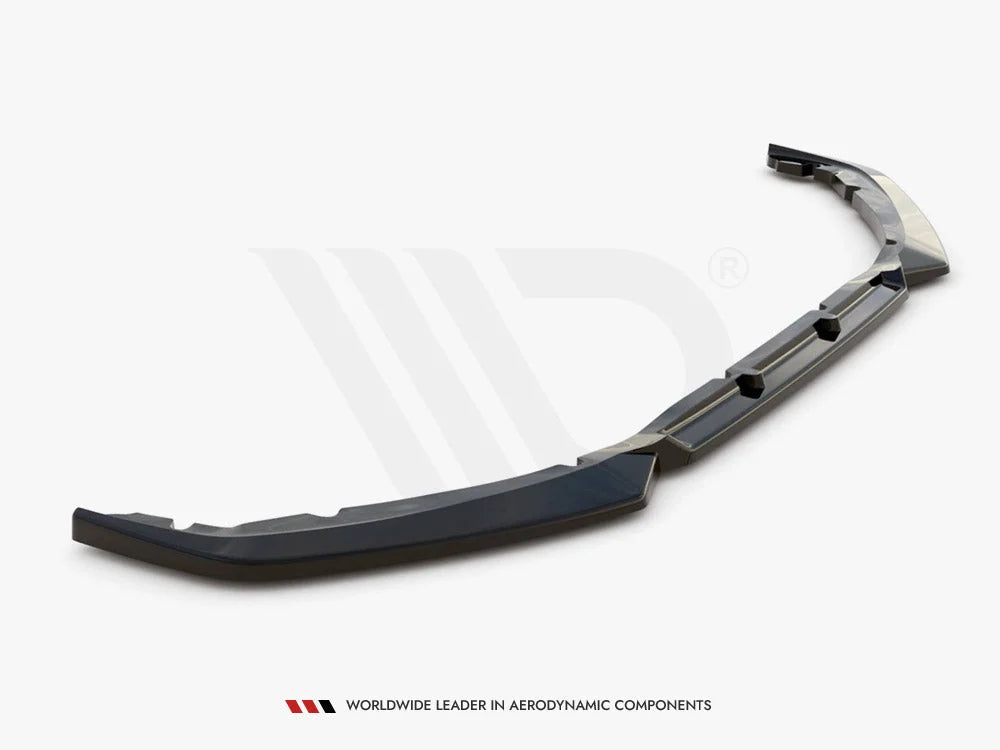 Maxton Design Front Splitter V1 Peugeot 208 MK2 2019-