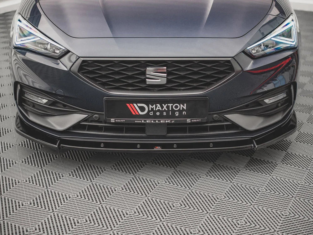 Maxton Design Front Splitter V1 Seat Leon FR MK4 2020-