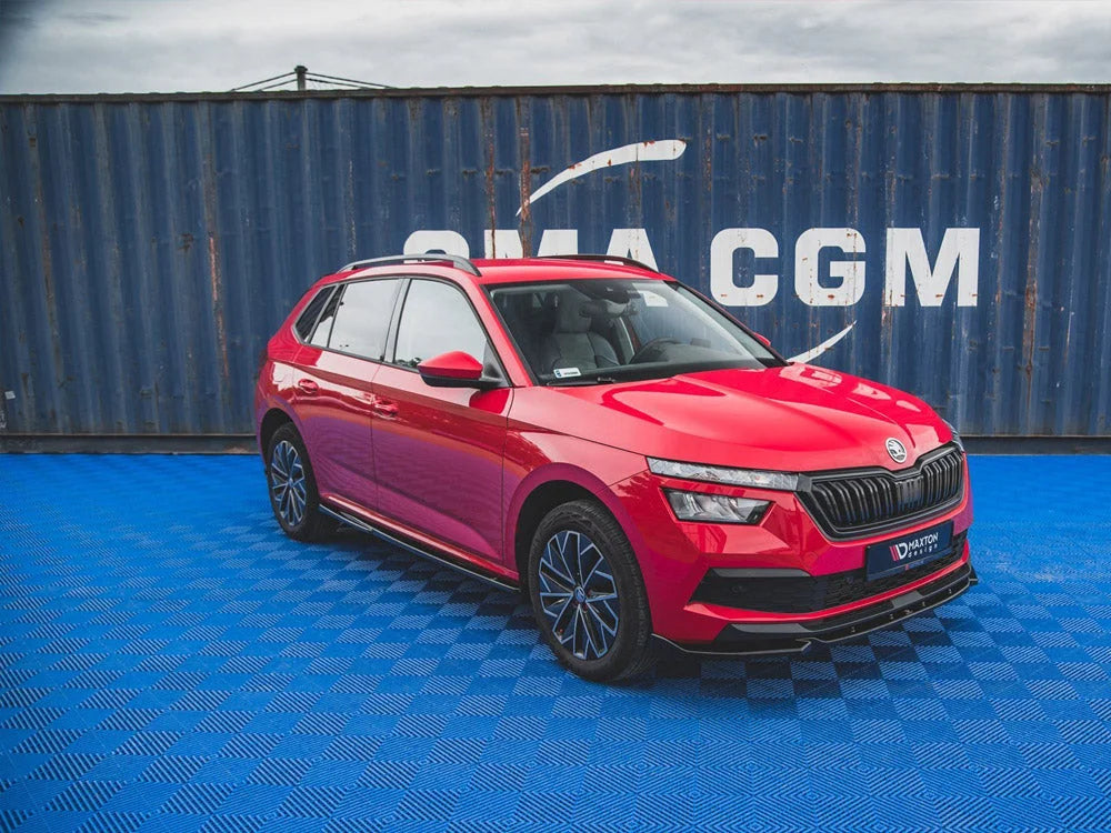 Maxton Design Front Splitter V1 Skoda Kamiq 2019-