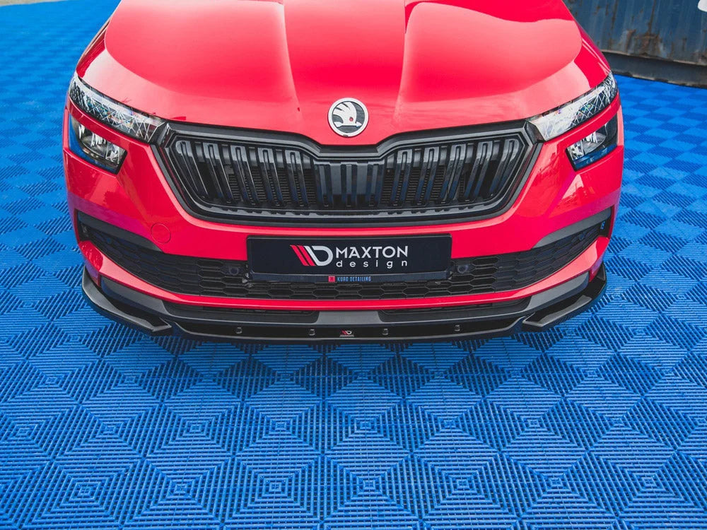 Maxton Design Front Splitter V1 Skoda Kamiq 2019-