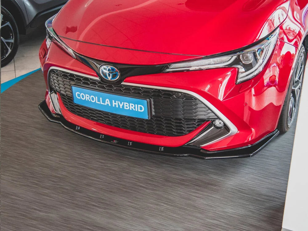 Maxton Design Front Splitter V1 Toyota Corolla MK12 Touring Sports Hatchback 2019-