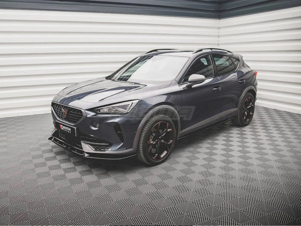 Maxton Design Front Splitter V2 Cupra Formentor 2020-