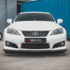 Maxton Design Front Splitter V2 Lexus IS F MK2 09-13