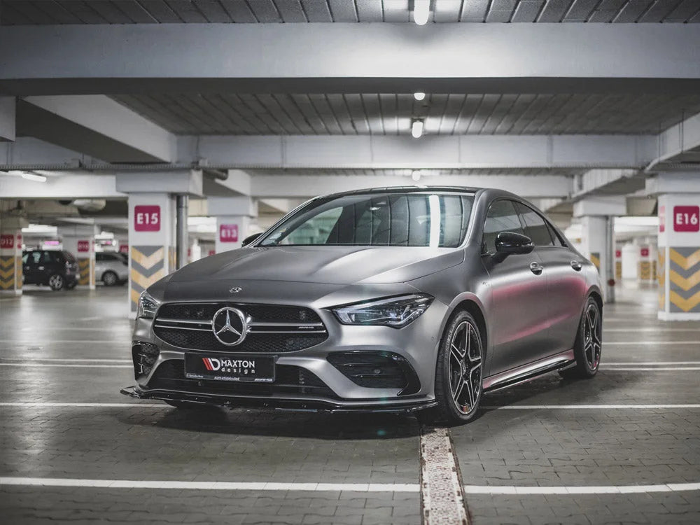 Maxton Design Front Splitter V2 Mercedes-amg CLA 35 AERO C118 2019-