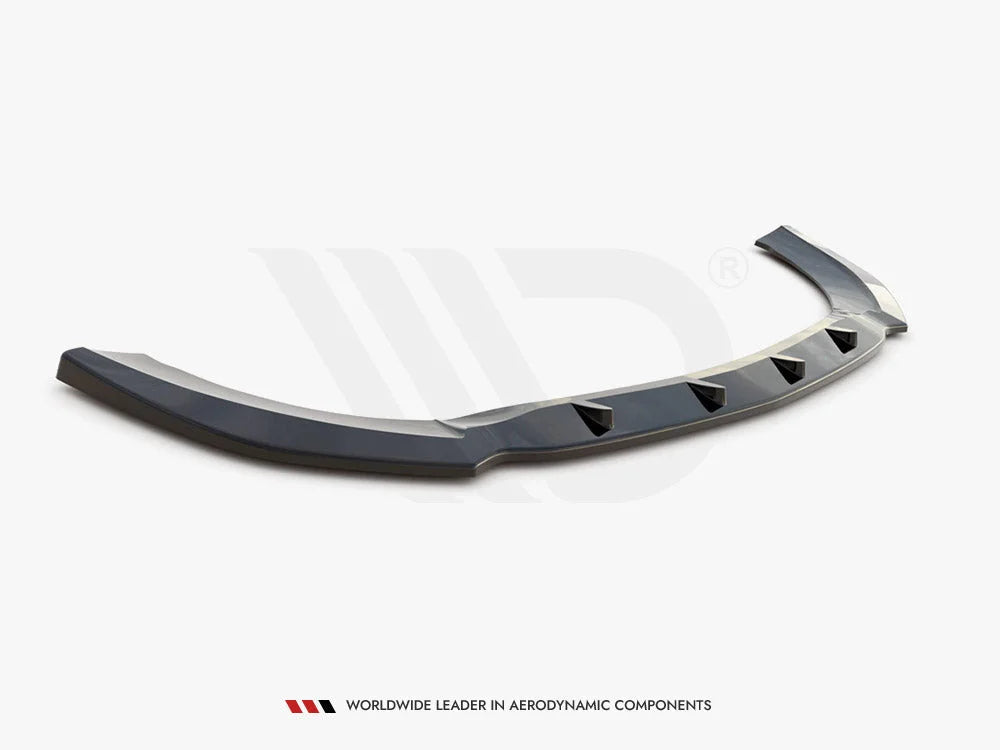 Maxton Design Front Splitter V2 Mercedes-benz V-class Amg-line W447 Facelift 2019-