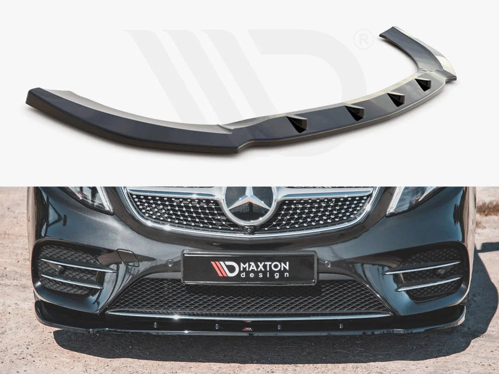Maxton Design Front Splitter V2 Mercedes-benz V-class Amg-line W447 Facelift 2019-