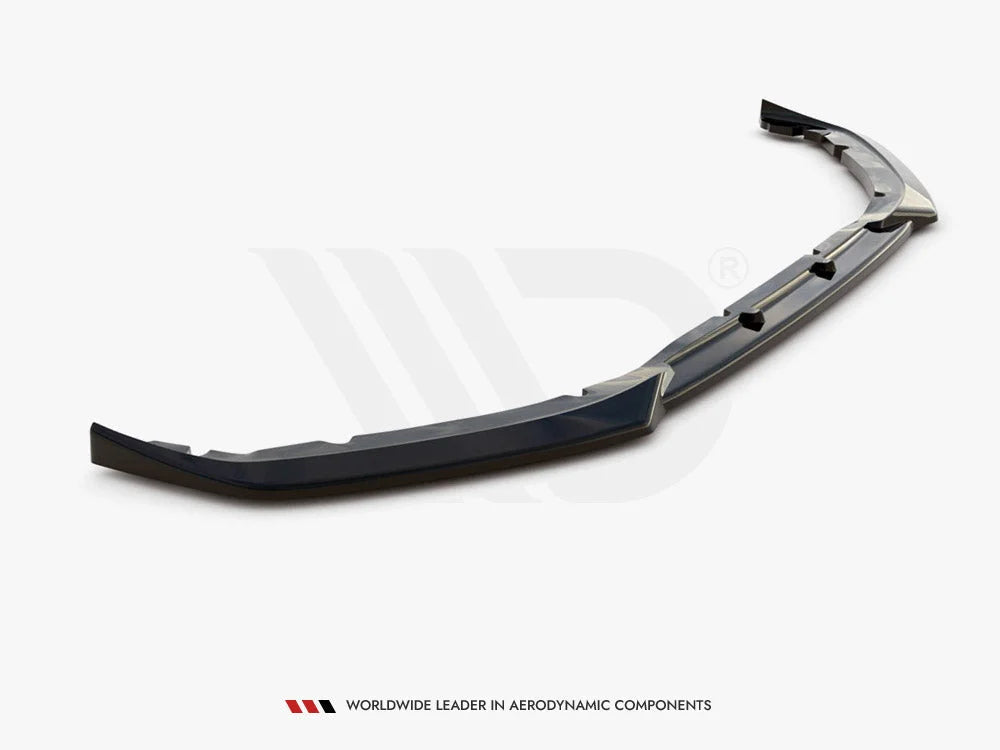 Maxton Design Front Splitter V2 Peugeot 208 MK2 2019-