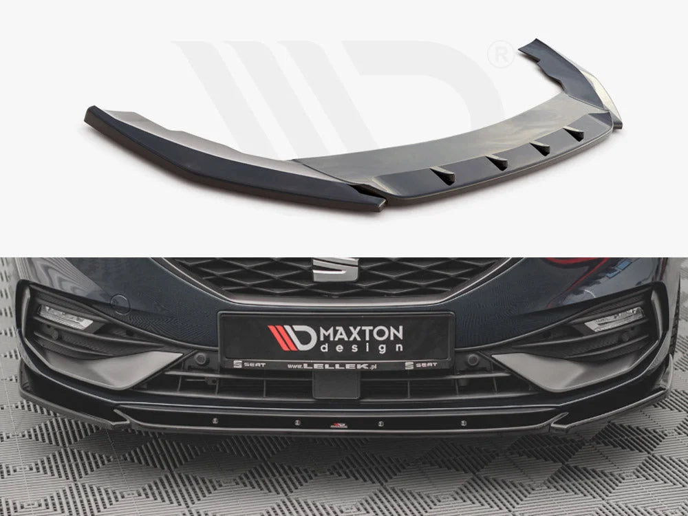 Maxton Design Front Splitter V2 Seat Leon FR MK4 2020-