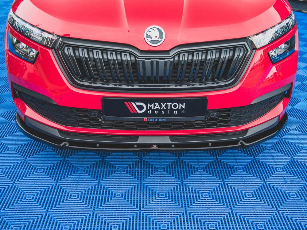 Maxton Design Front Splitter V2 Skoda Kamiq 2019-